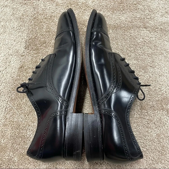 JOSEPH CHEANEY Black Leather Oxford Dress Shoes size 11 - Picture 5 of 15